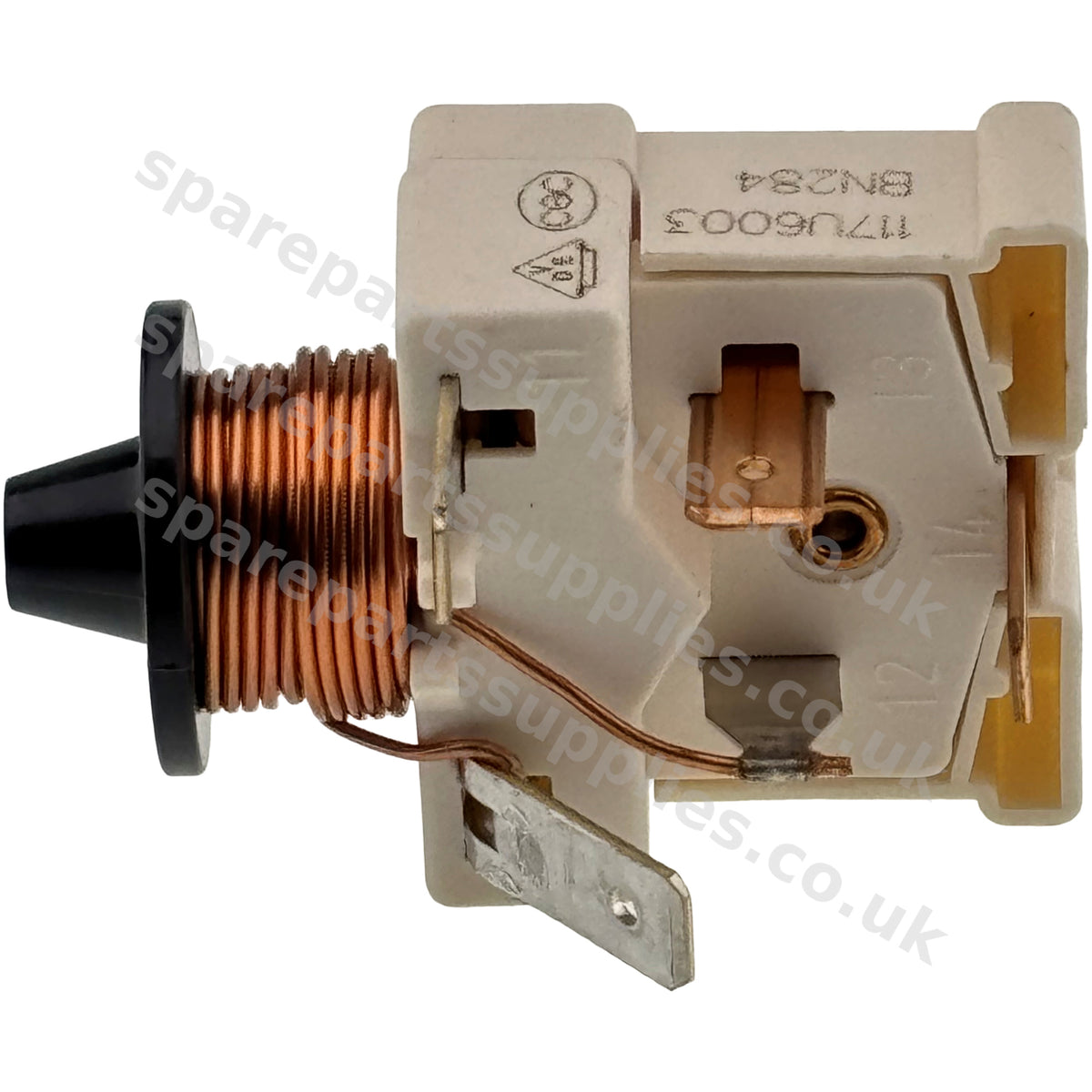 Danfoss Secop 117U6003 Compressor Start Relay HST | 4-Contact Push Fit | Fridge Freezer