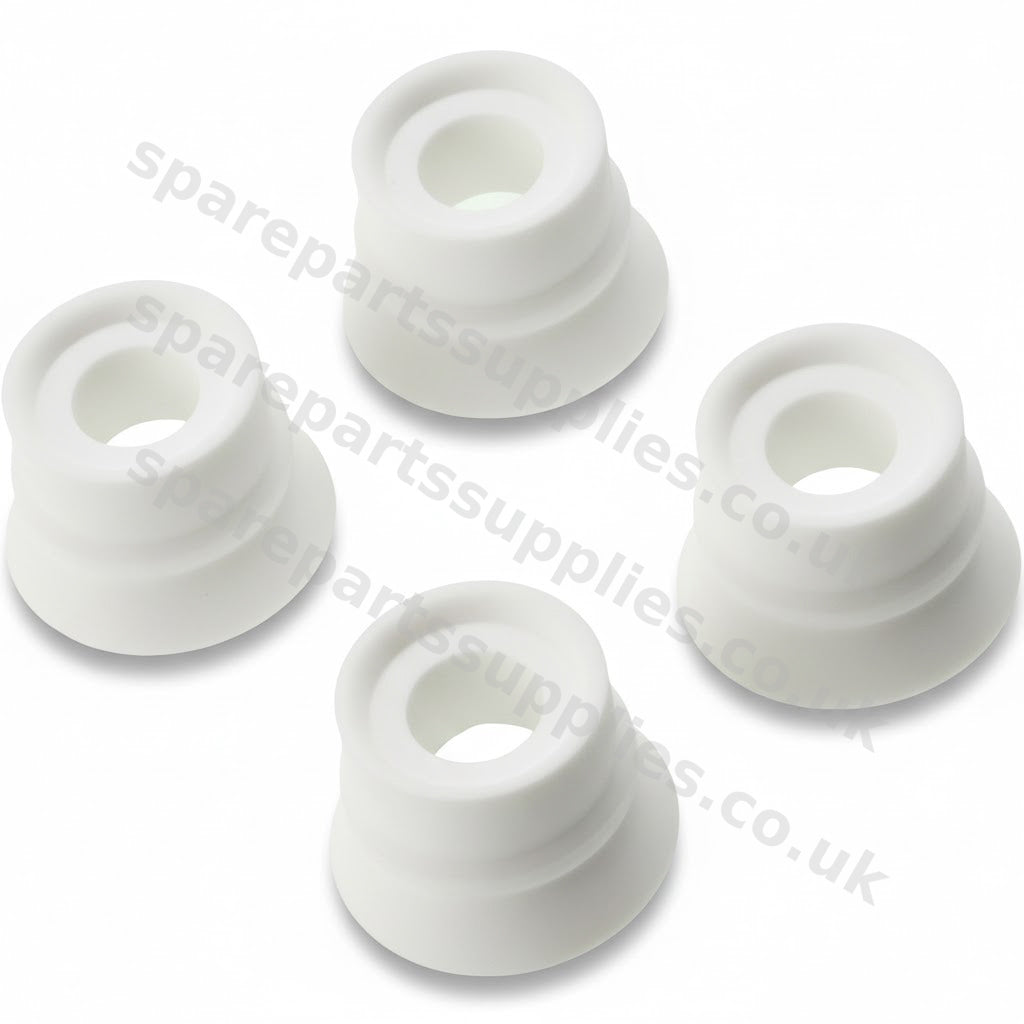 4x CAB Spa Skyline Slush Machine Spiral Suction Cap Gasket Seal F026/2 Food Grade Silicone