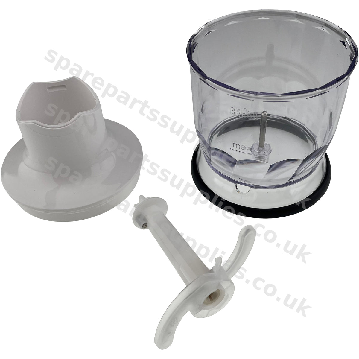 Braun 4130 4191 4192 4199 EASY CLICK Chopper Bowl Lid Cutter MQ20WH Genuine
