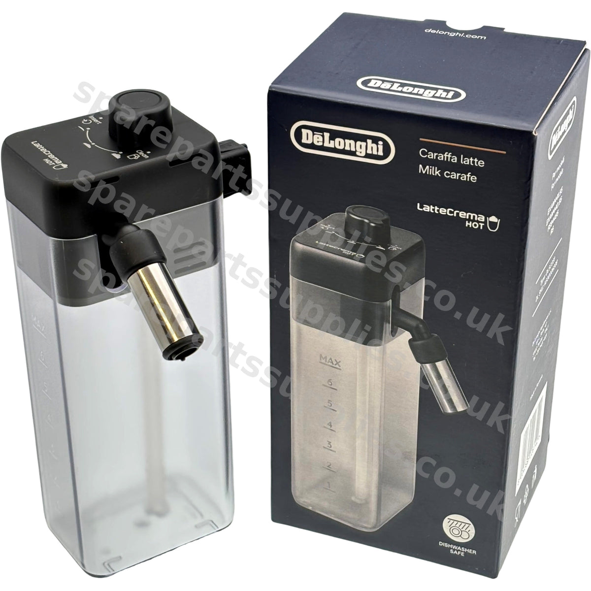 Genuine De'Longhi LatteCrema Hot Milk Carafe DLSC031 Rivelia EXAM440 EXAM441 AS00006308
