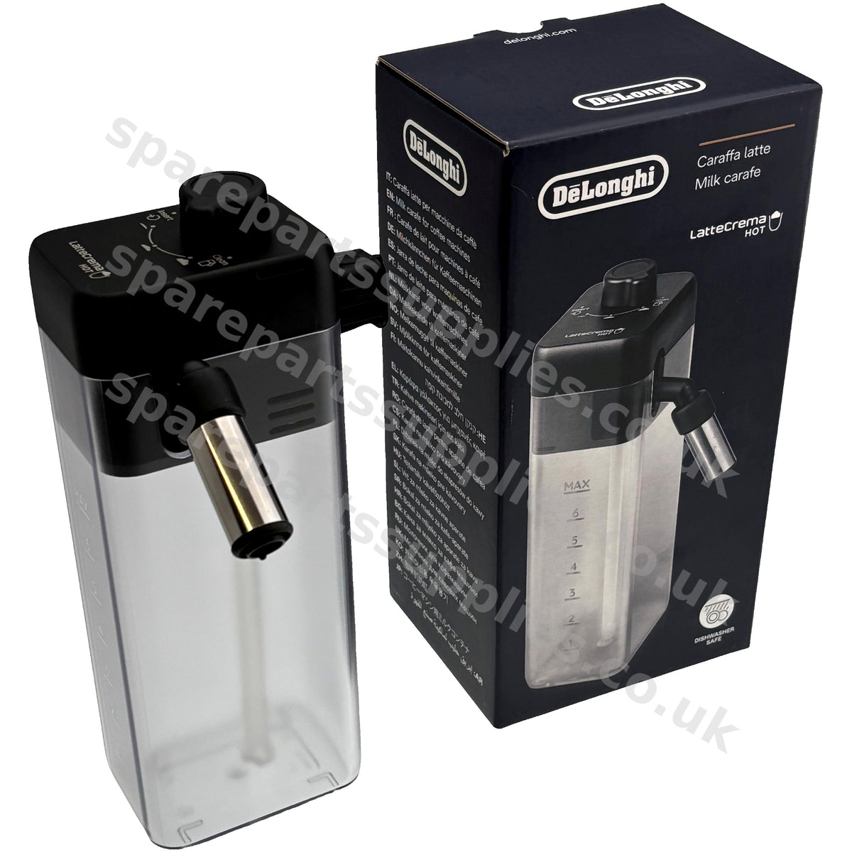 Genuine De'Longhi LatteCrema Hot Milk Carafe DLSC031 Rivelia EXAM440 EXAM441 AS00006308