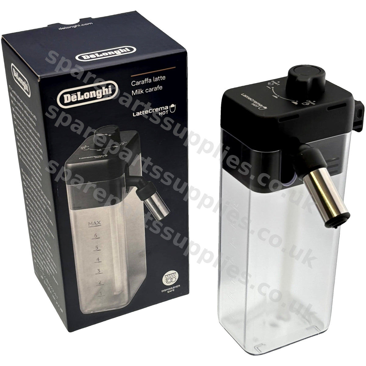 Genuine De'Longhi LatteCrema Hot Milk Carafe DLSC031 Rivelia EXAM440 EXAM441 AS00006308