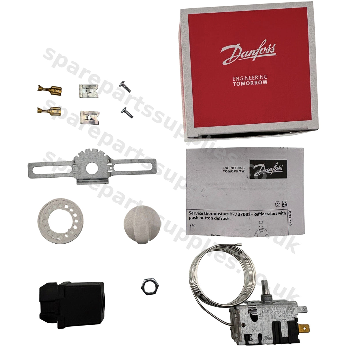 Danfoss 077B-7008 Service Thermostat Kit No.8 | Bottle Coolers, Chillers & Wine Cabinets