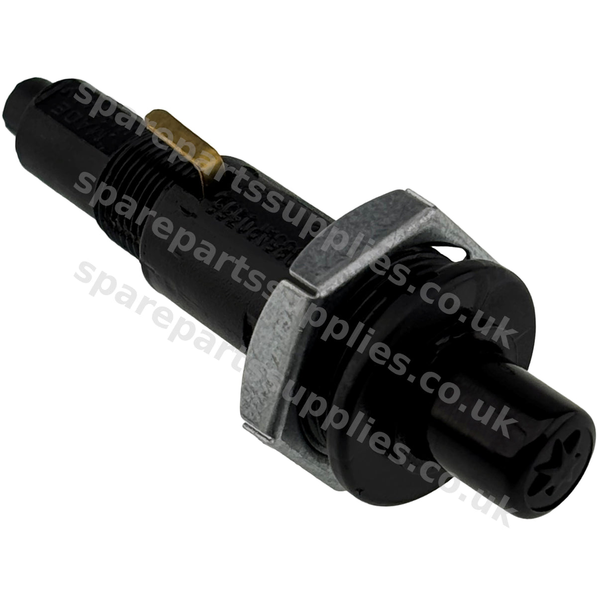 Piezo Spark Ignitor 22MMPIEZO | 22mm Mounting Hole | 25mm Ring | 2.4mm Faston | Gas Hob Cooker