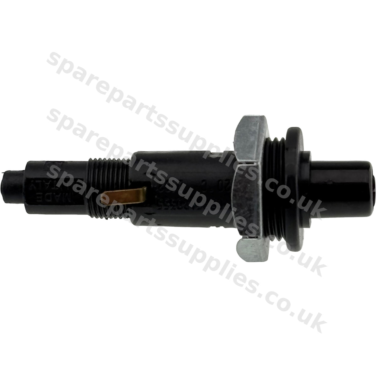 Piezo Spark Ignitor 22MMPIEZO | 22mm Mounting Hole | 25mm Ring | 2.4mm Faston | Gas Hob Cooker