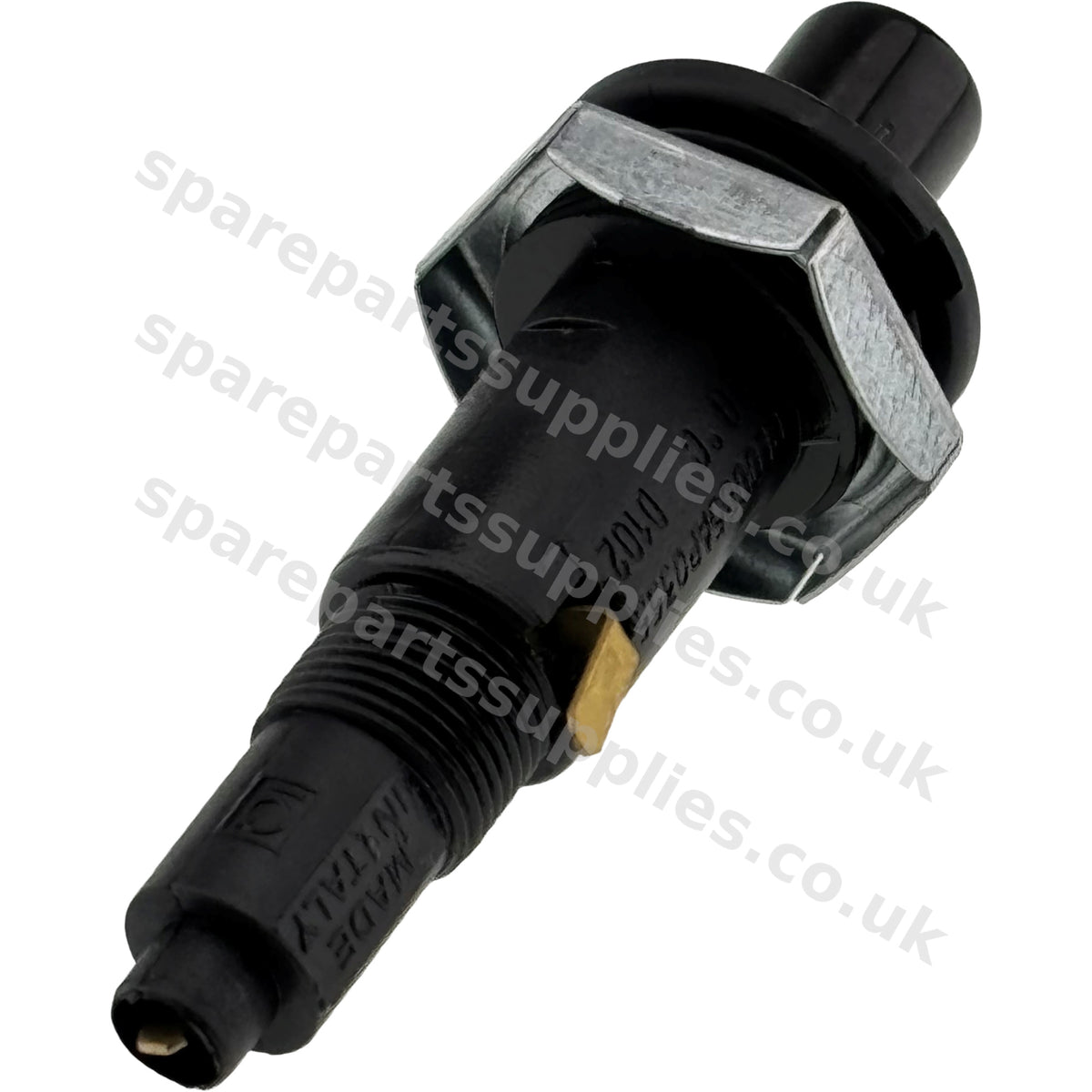 Piezo Spark Ignitor 22MMPIEZO | 22mm Mounting Hole | 25mm Ring | 2.4mm Faston | Gas Hob Cooker