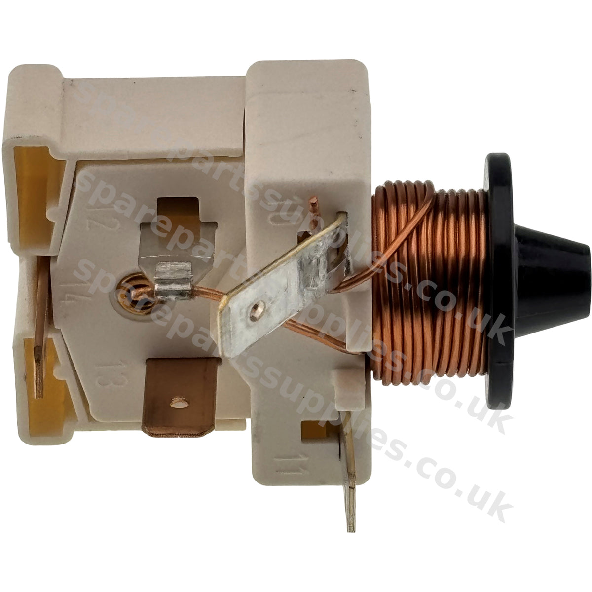 Danfoss Secop 117U6003 Compressor Start Relay HST | 4-Contact Push Fit | Fridge Freezer