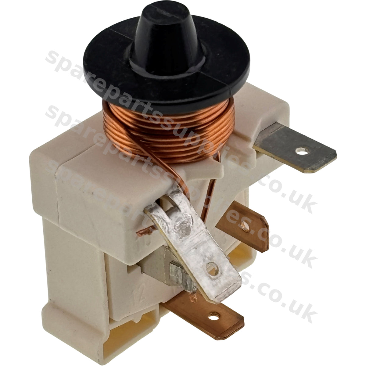 Danfoss Secop 117U6003 Compressor Start Relay HST | 4-Contact Push Fit | Fridge Freezer