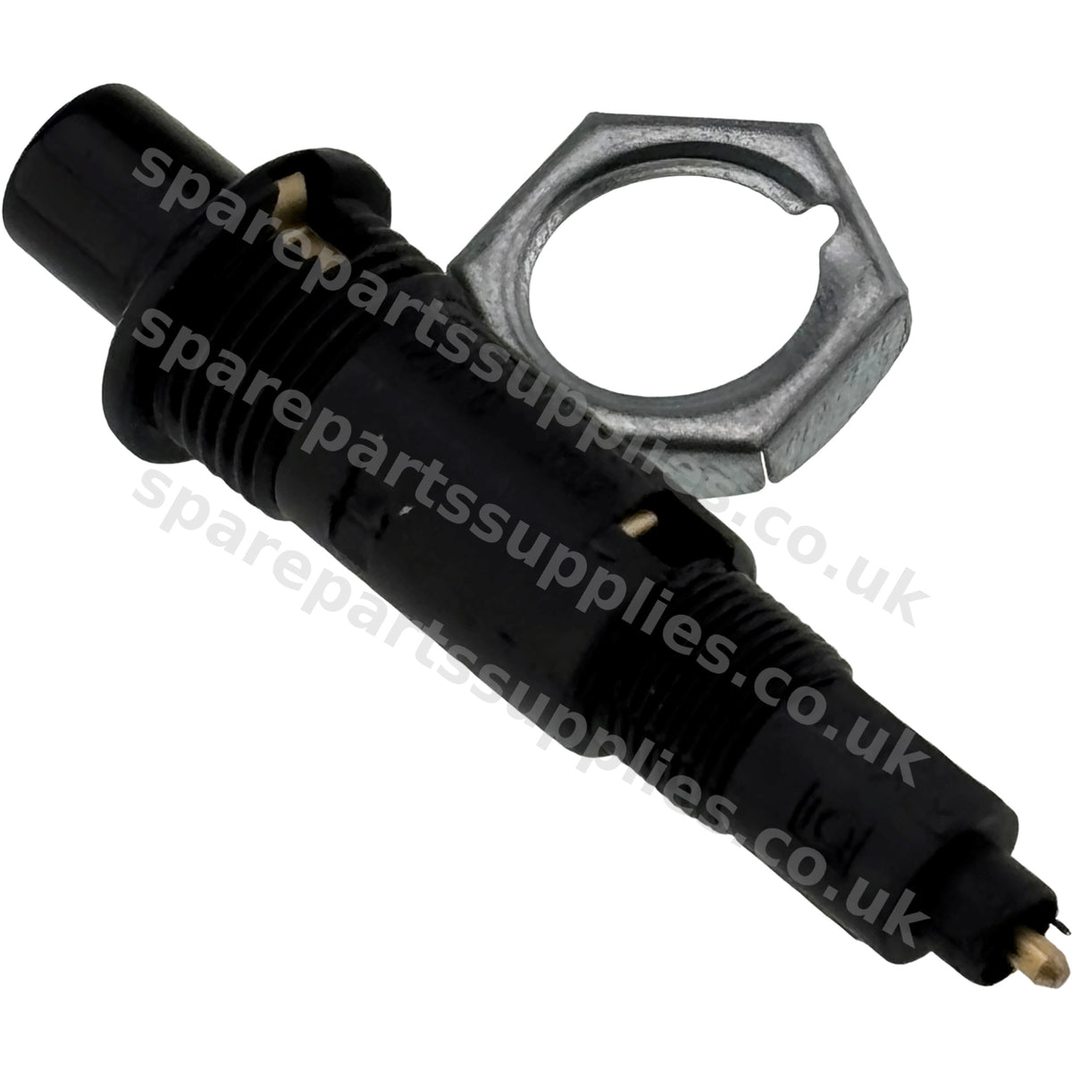 Piezo Spark Ignitor 18MMPIEZO | 18mm Mounting Hole | 22mm Ring | 2.4mm Faston | Gas Hob Cooker