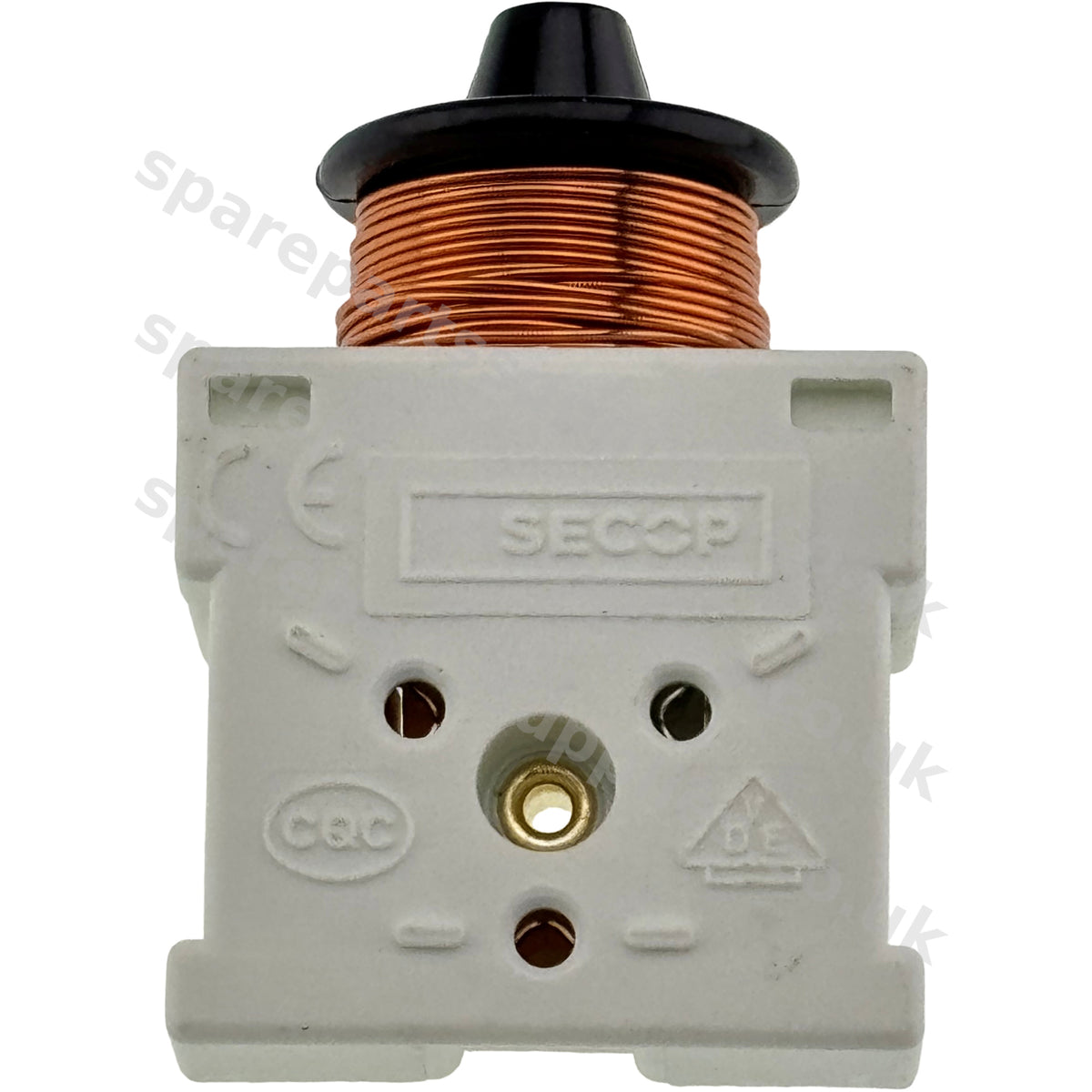 Danfoss Secop 117U6000 Compressor Start Relay HST | 4-Contact Push Fit | Fridge Freezer