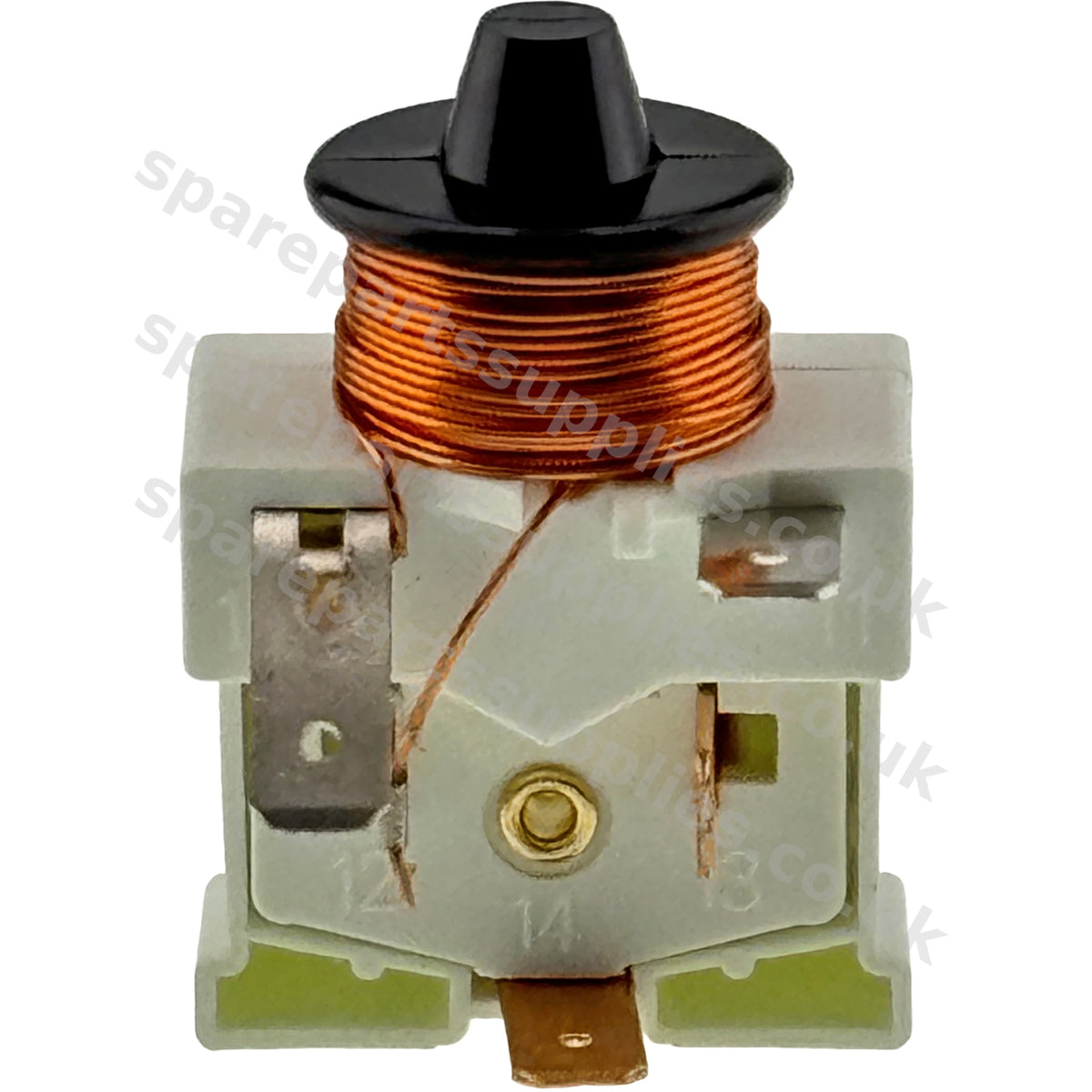 Danfoss Secop 117U6000 Compressor Start Relay HST | 4-Contact Push Fit | Fridge Freezer