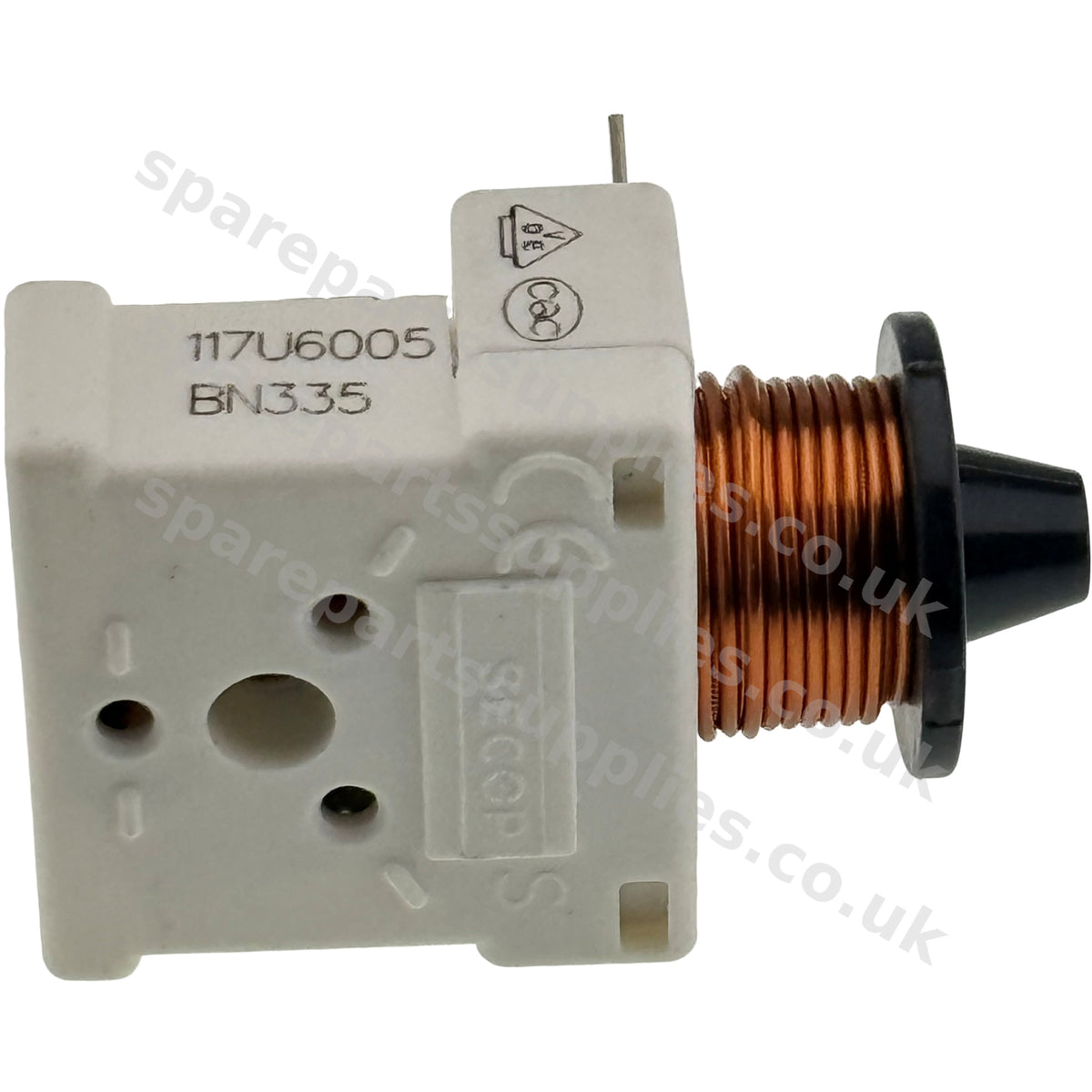Danfoss Secop 117U6005 Compressor Start Relay HST | 4-Contact Push Fit | Fridge Freezer