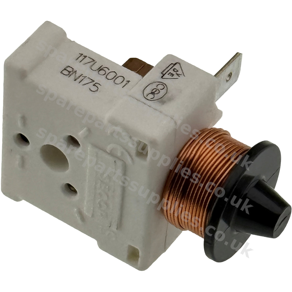 Danfoss Secop 117U6001 Compressor Start Relay HST | 4-Contact Push Fit | Fridge Freezer