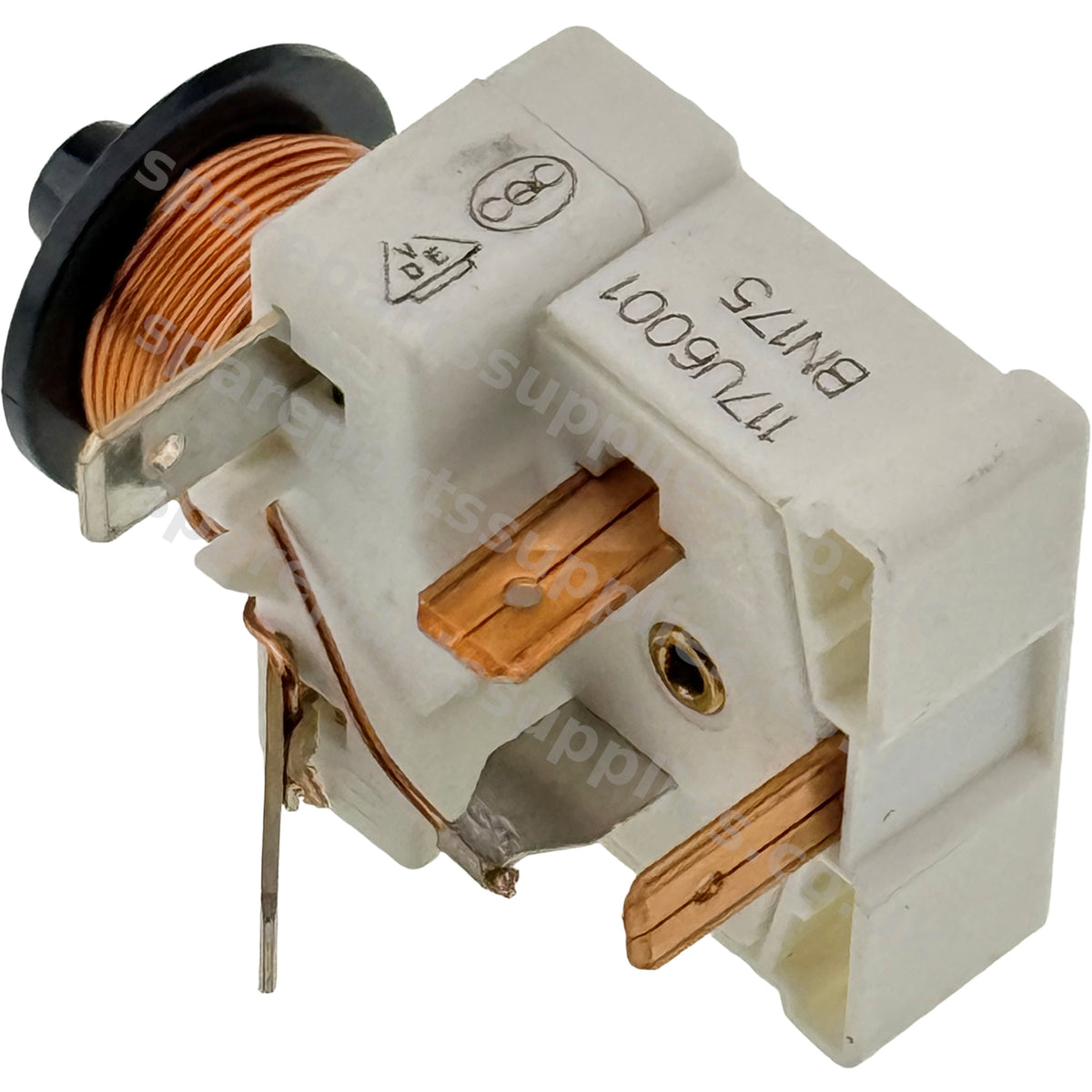 Danfoss Secop 117U6001 Compressor Start Relay HST | 4-Contact Push Fit | Fridge Freezer