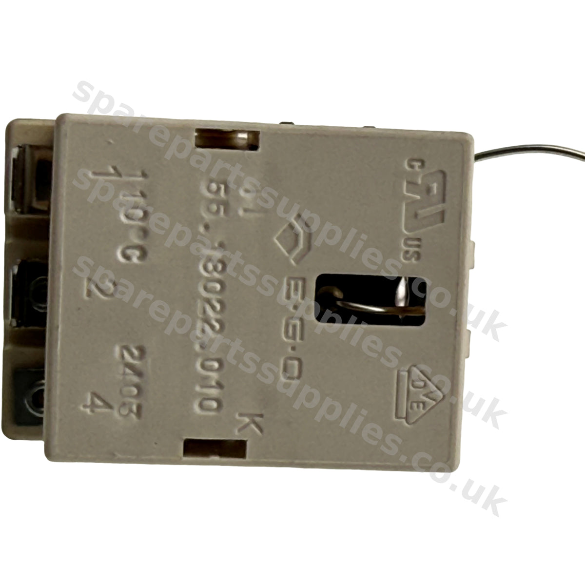EGO 55.18022.010 Genuine Operating Thermostat 30–110°C with Stuffing Gland