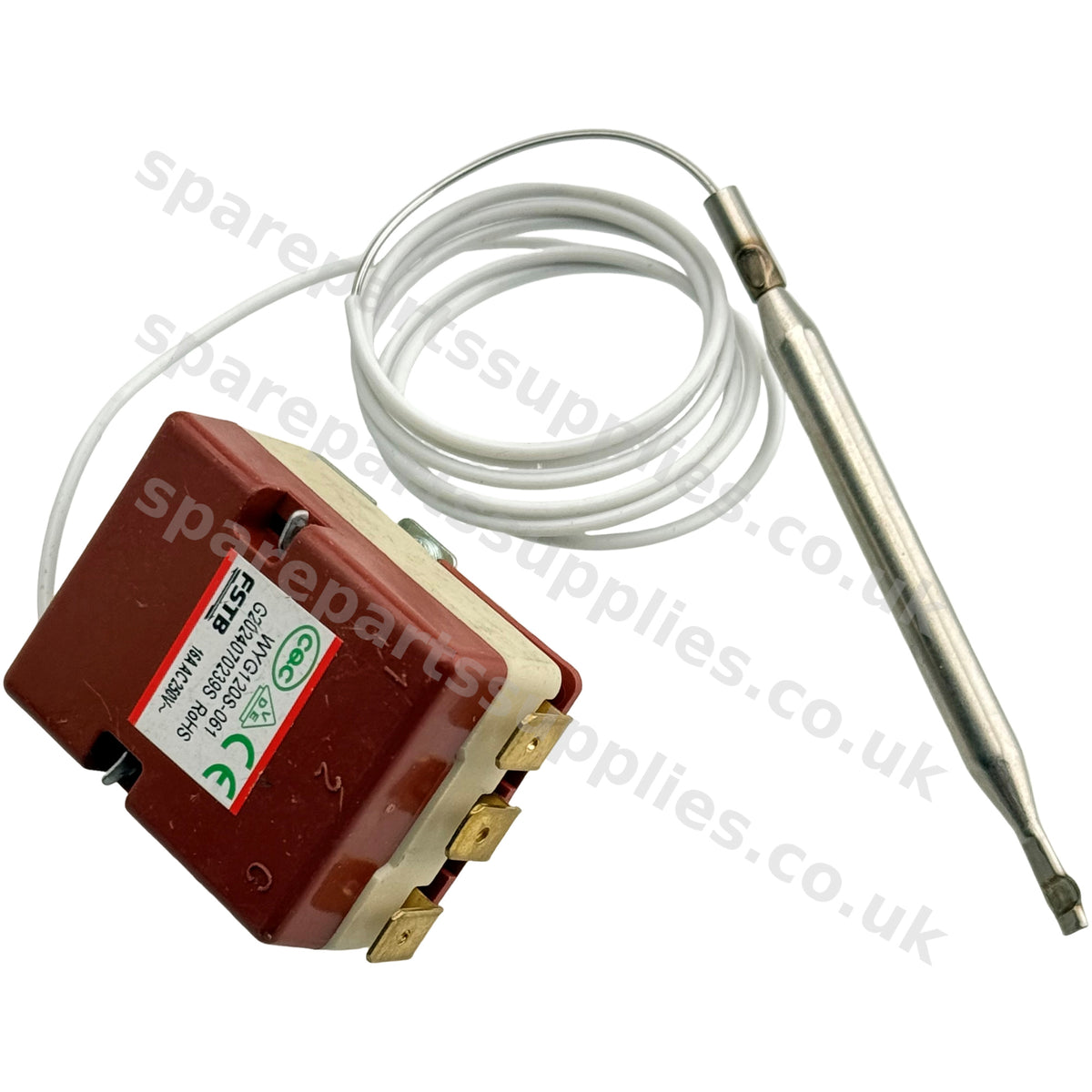 EGO 55.17222.010 Compatible Operating Thermostat 30–120°C