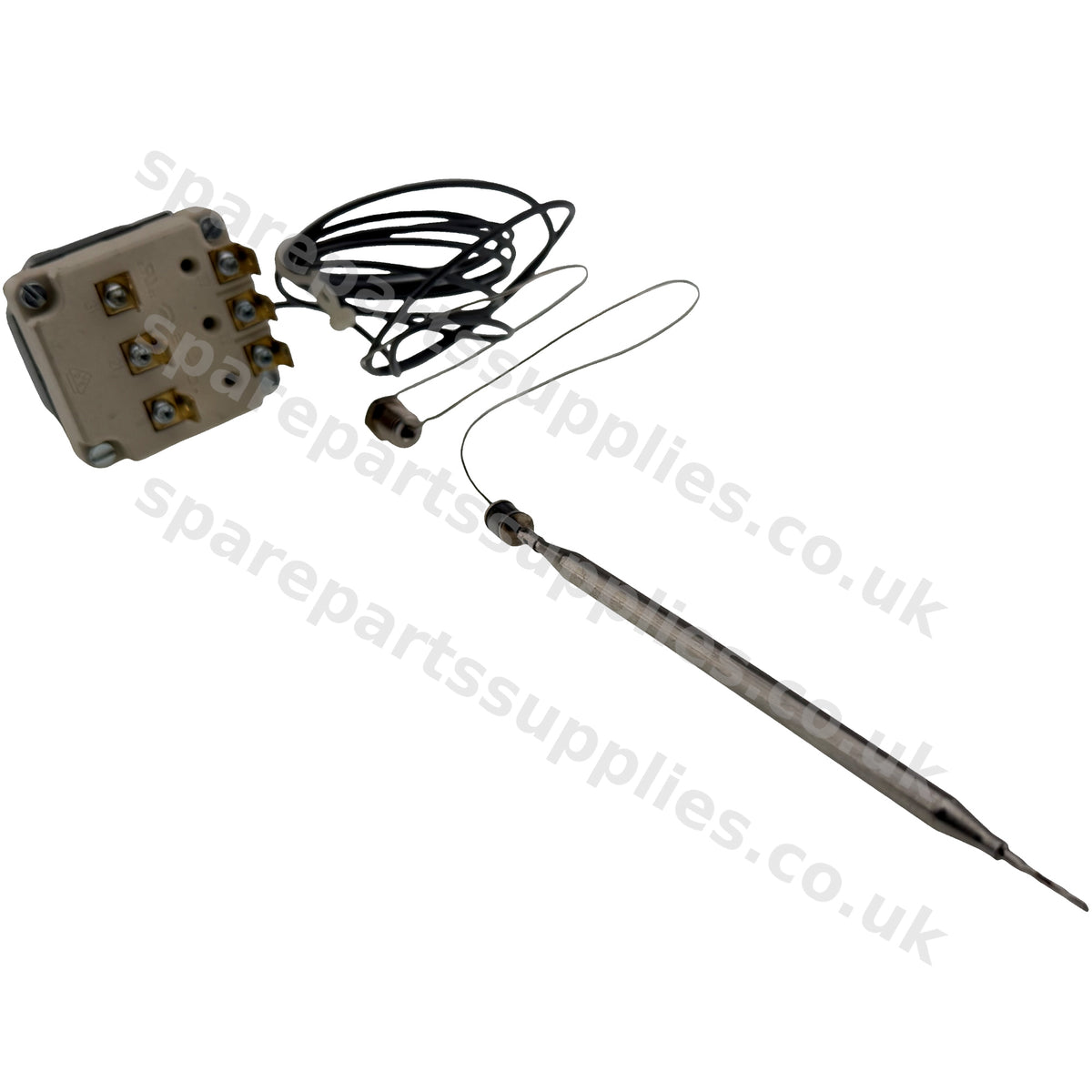 EGO 55.34035.080 Safety Thermostat 3 Phase Hi-Limit 95–180°C 3 Pole Genuine