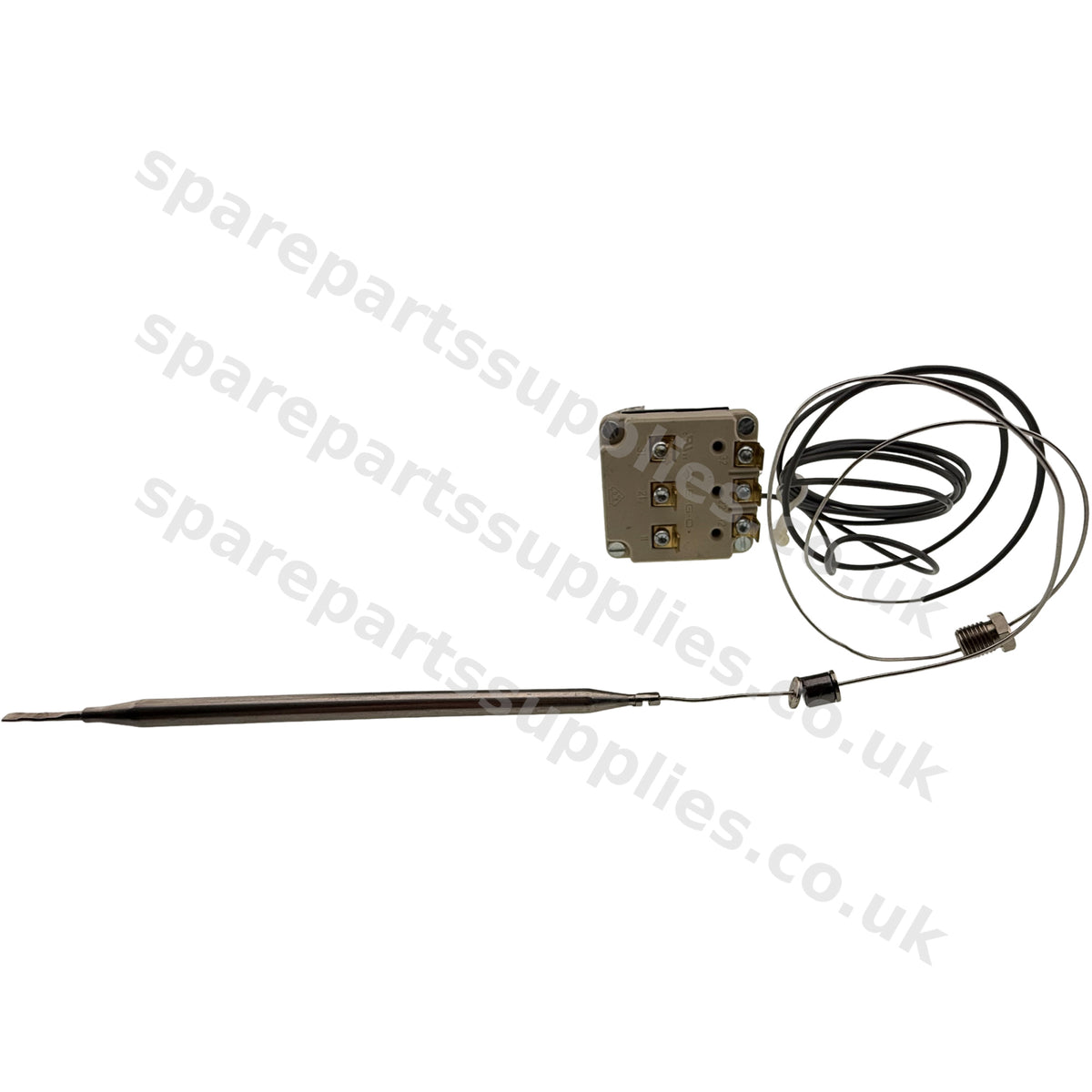 EGO 55.34035.080 Safety Thermostat 3 Phase Hi-Limit 95–180°C 3 Pole Genuine