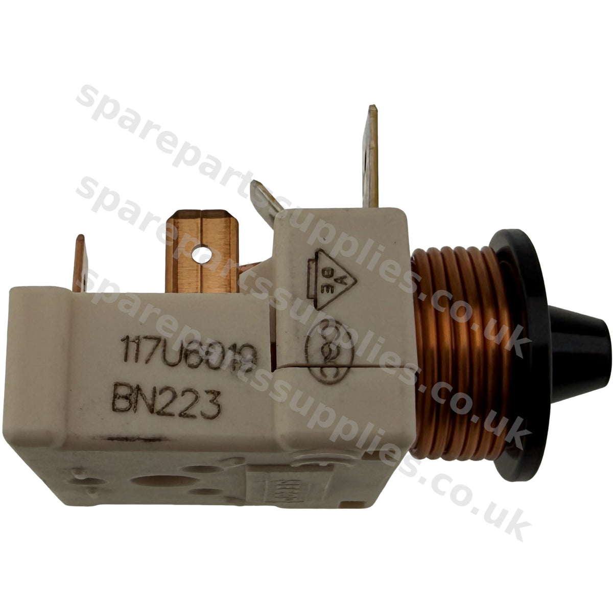 Danfoss Secop 117U6019 Compressor Start Relay HST | 5-Contact Push Fit | Fridge Freezer