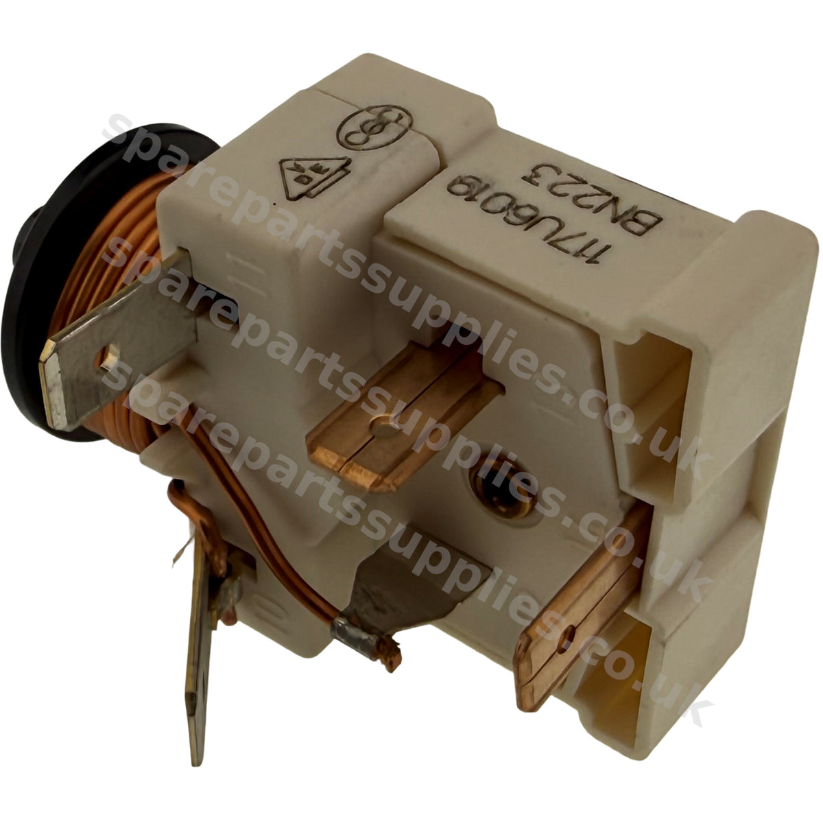 Danfoss Secop 117U6019 Compressor Start Relay HST | 5-Contact Push Fit | Fridge Freezer