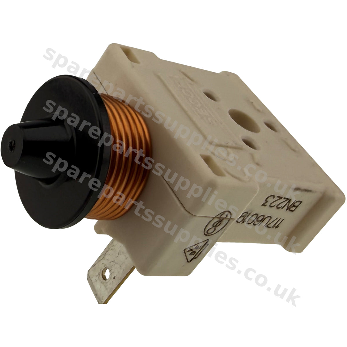 Danfoss Secop 117U6019 Compressor Start Relay HST | 5-Contact Push Fit | Fridge Freezer