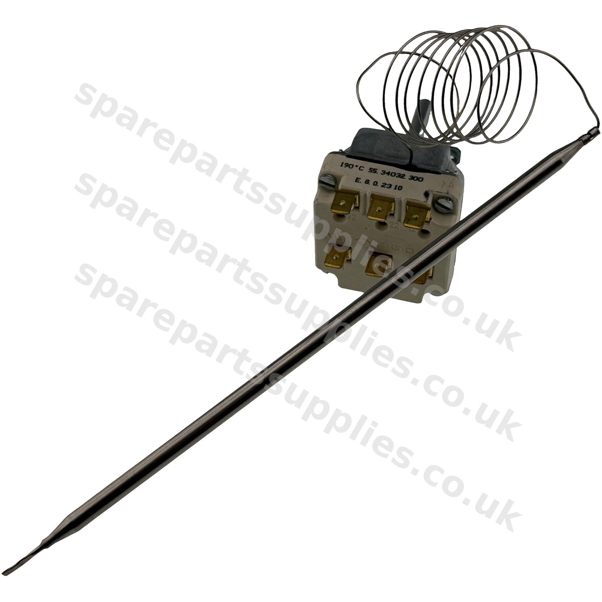 EGO 55.34032.300 Fryer Thermostat 3 Phase 130–190°C 3 Pole Genuine