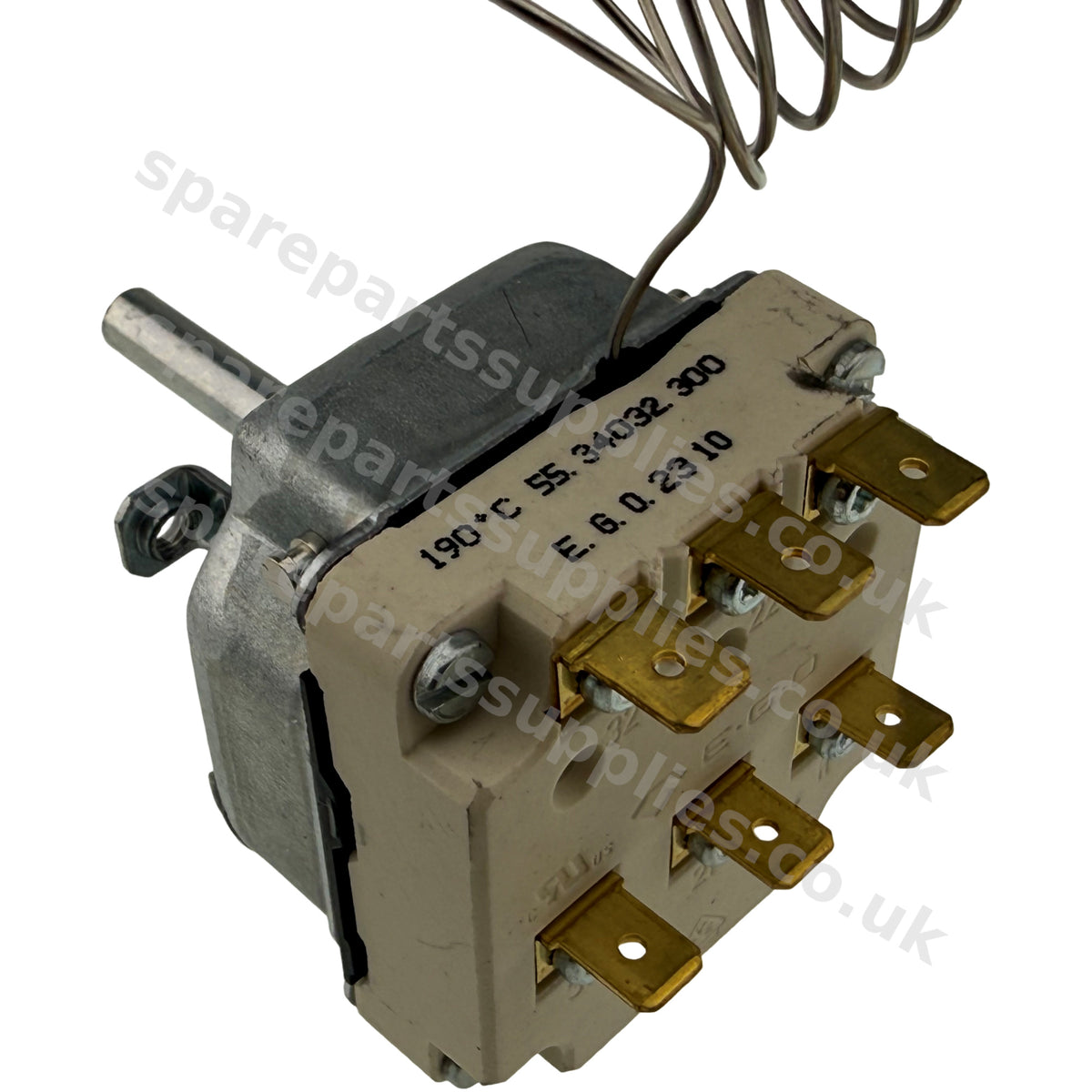 EGO 55.34032.300 Fryer Thermostat 3 Phase 130–190°C 3 Pole Genuine
