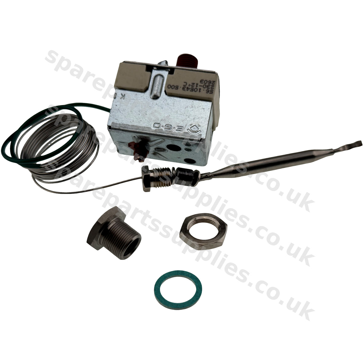 EGO 56.10543.500 Hi-Limit Safety Thermostat Manual Reset 230°C Single Pole Genuine