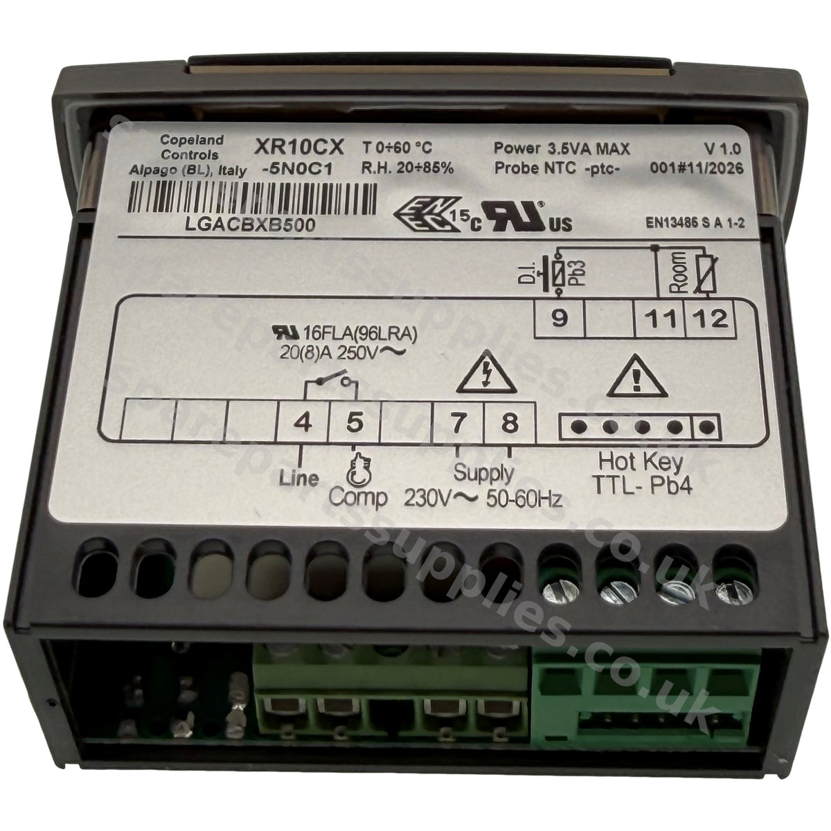Copeland Dixell XR10CX-5N0C1 Digital Temperature Controller DIXL775
