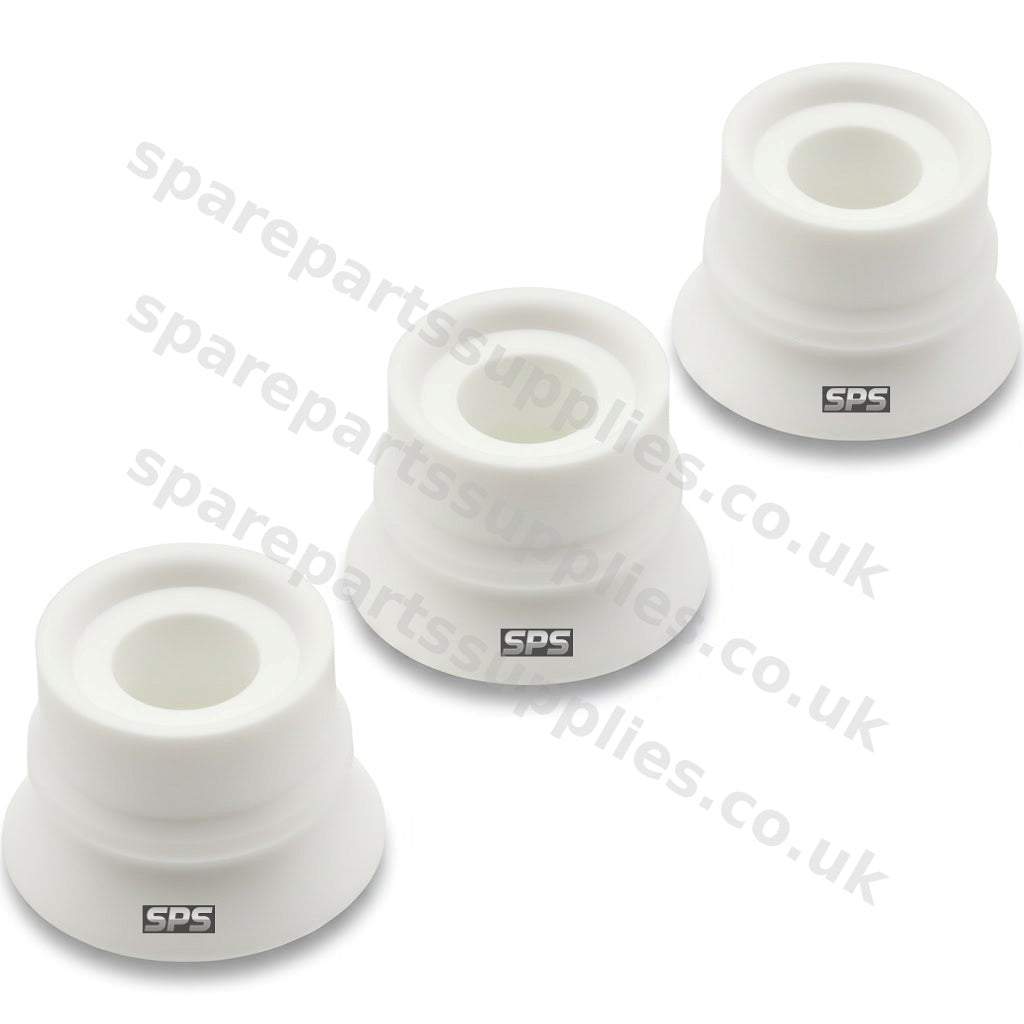 3x CAB Spa Skyline Slush Machine Spiral Suction Cap Gasket Seal F026/2 Food Grade Silicone
